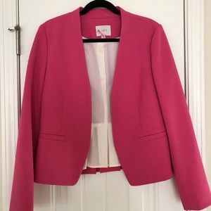 Loft hot pink blazer